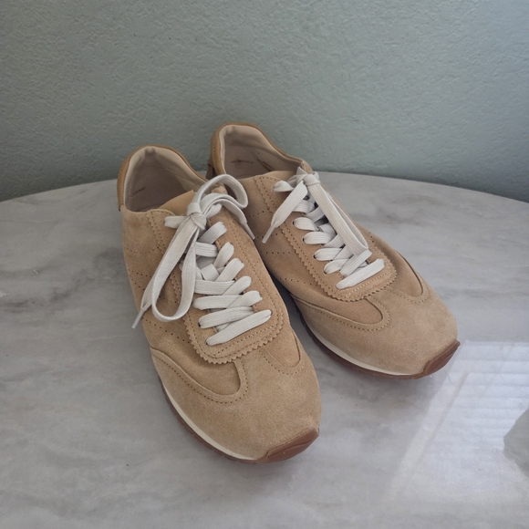 Vince Oasis Runner Suede Sneakers Womens 7/37 - Picture 8 of 11